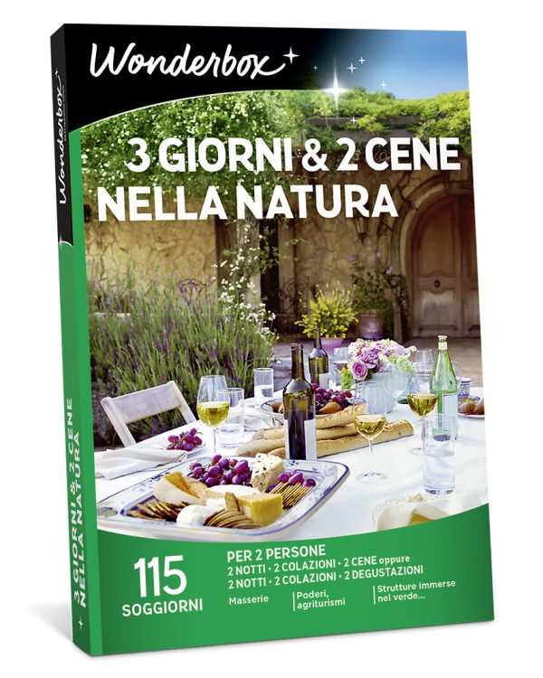 3 giorni & 2 cene nella natura