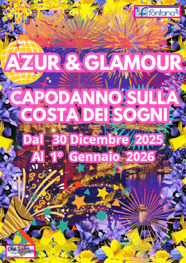 AZUR & GLAMOUR CAPODANNO SULLA COSTA DEI SOGNI