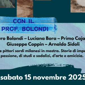 "LA VOCE DEL COLORE" - PITTORI SORDI MILANESI IN MOSTRA